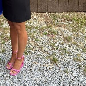 Steve Madden Enjoying Ankle Strap Dress Sandals